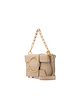 Yuzefi nude asher leather crossbody bag