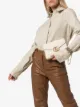 Image 2 of Gucci white GG marmont leather shoulder bag