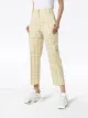 Tibi Checked tapered trousers