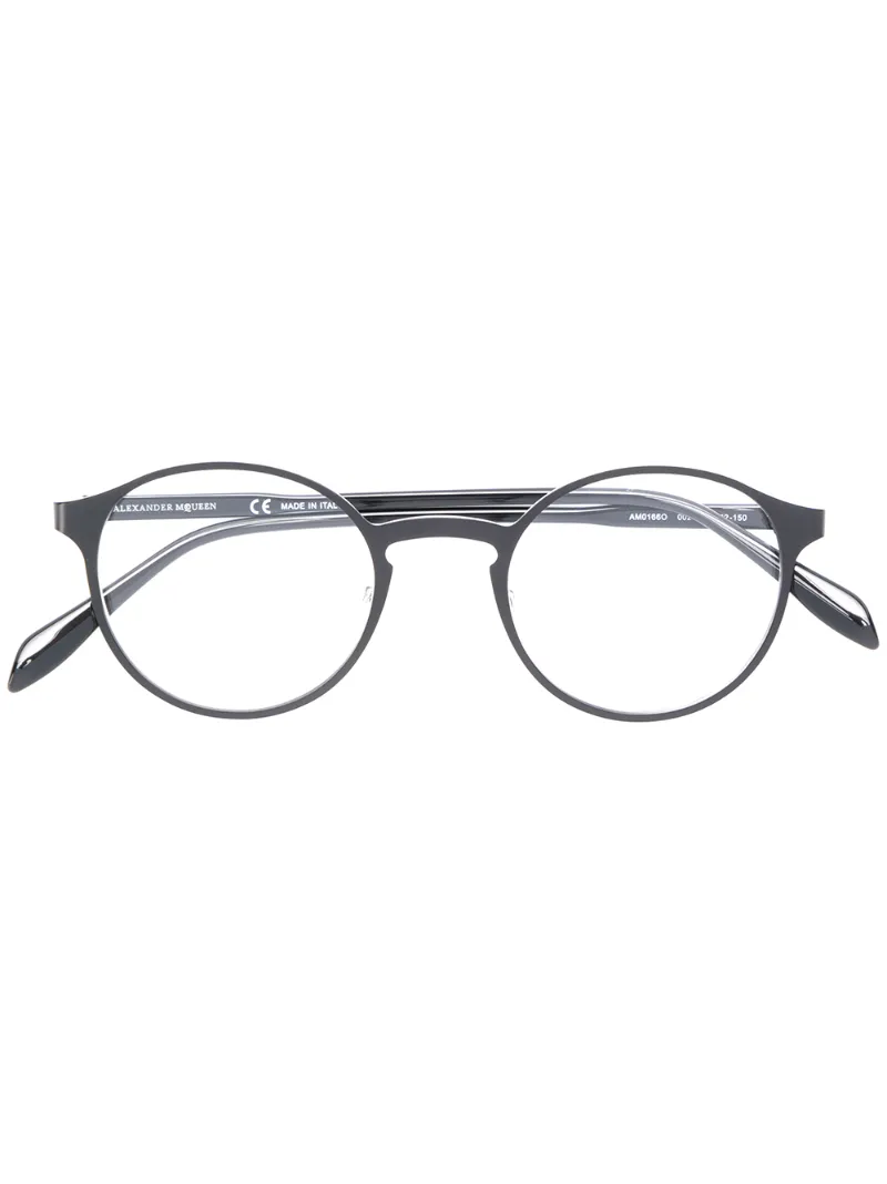 Alexander Mcqueen Eyewear очки в круглой оправе