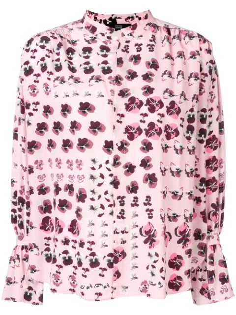 STEFFEN SCHRAUT STEFFEN SCHRAUT FLORAL PRINT SHIRT - PINK