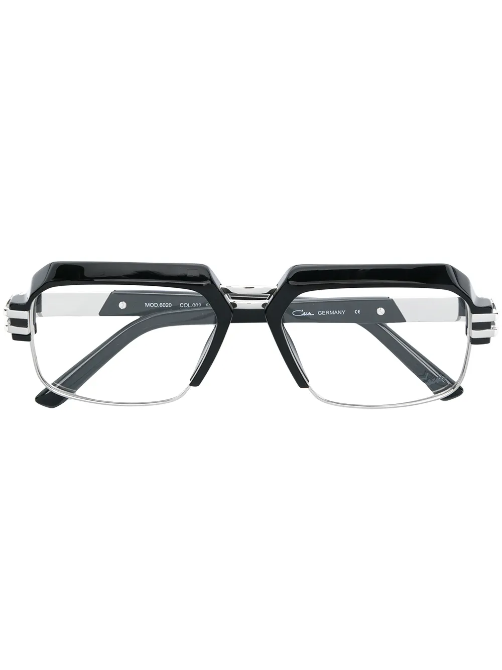 Cazal classic square glasses | Black | Image 1