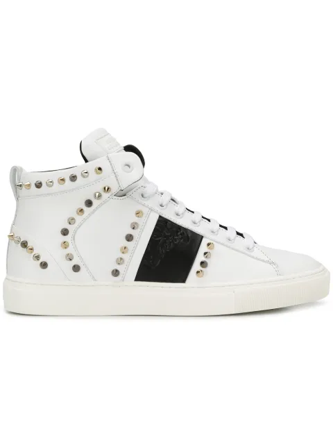Versace Collection Stud high-top Sneakers - Farfetch Versace Collection Stud high-top Sneakers - Farfetch