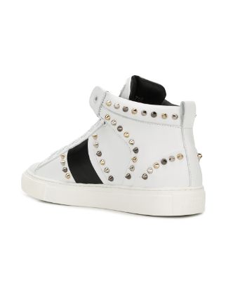 stud high-top sneakers展示图