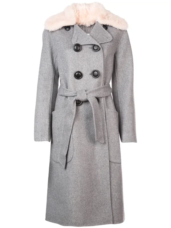 coach wool trench coat