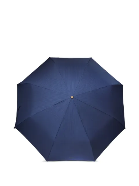 Moschino parapluie à fines rayures