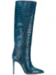 Image 1 of Paris Texas embossed knee length boots