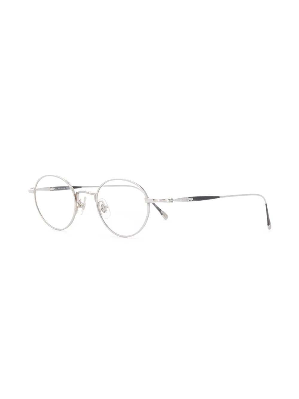 Matsuda bril met rond montuur - Zilver