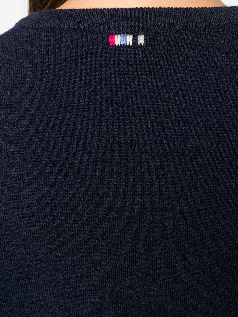 фото Extreme cashmere приталенный свитер с короткими рукавами