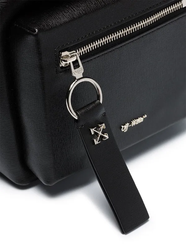 off white black mini backpack