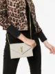 الصورة 2 من Saint Laurent حقيبة تقاطع الكتف بلون واحد