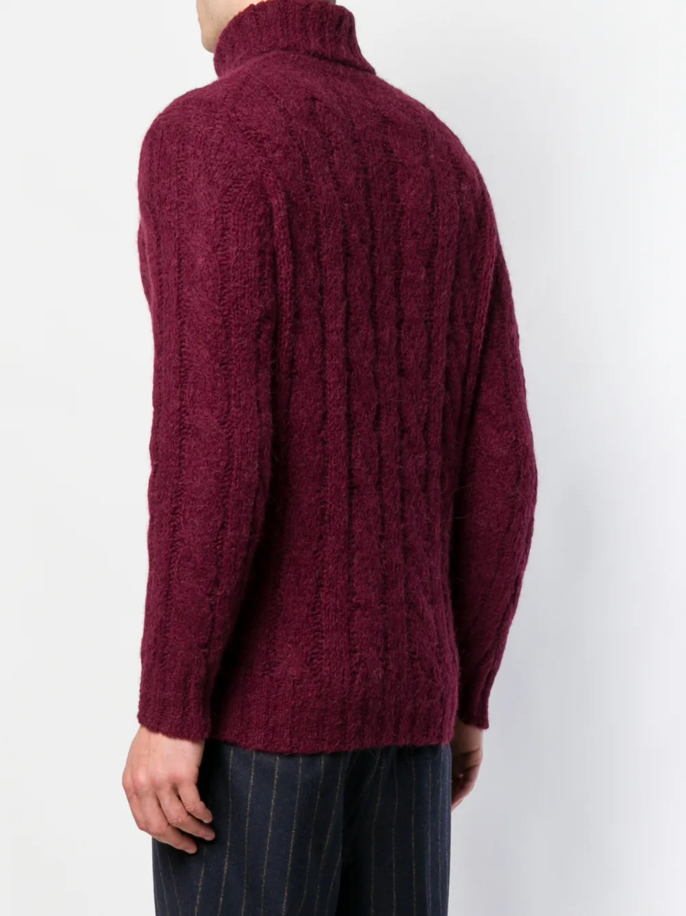 Brunello Cucinelli Cable-knit Jumper In Red