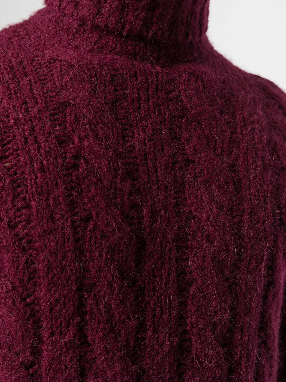 Brunello Cucinelli Cable-knit Jumper In Red