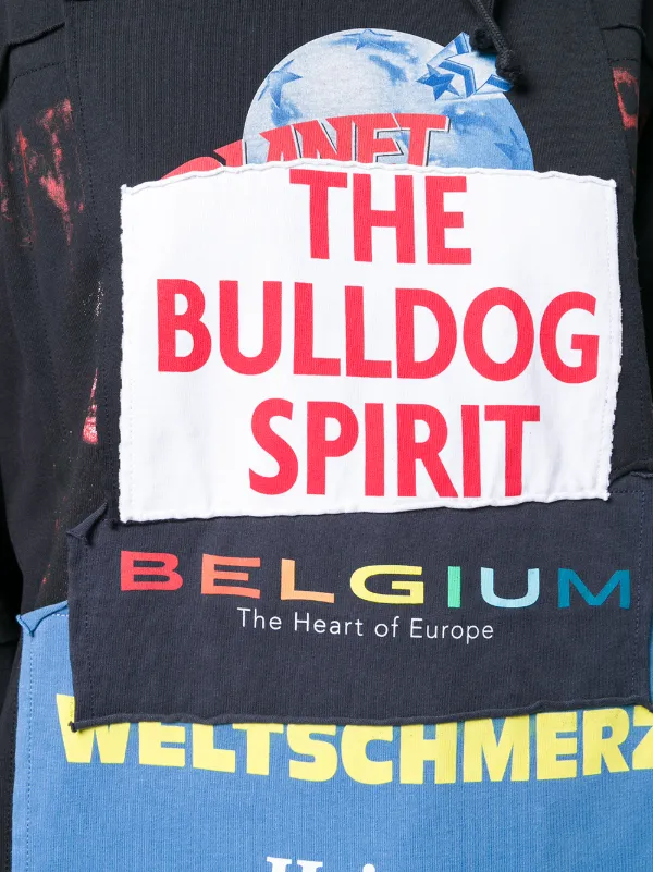 VETEMENTS Oversized Bulldog Hoodie Black FARFETCH PH