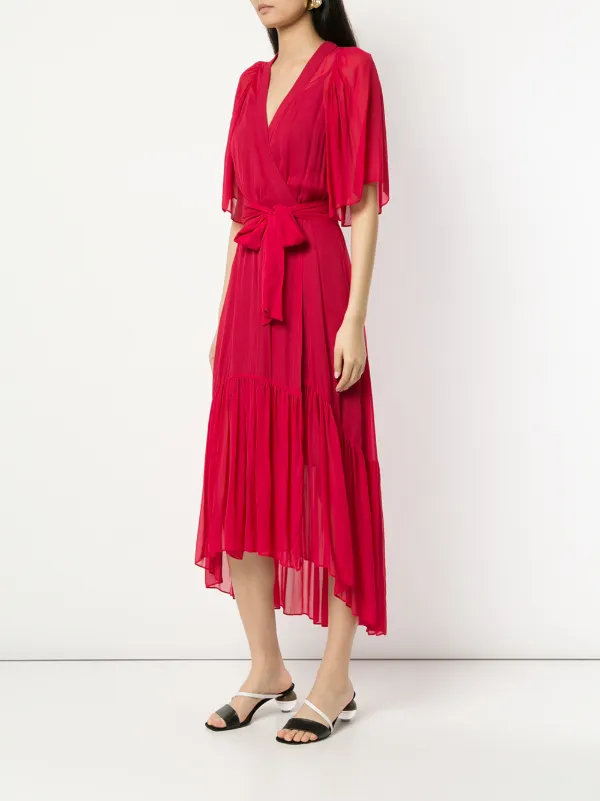 ginger and smart activist wrap dress