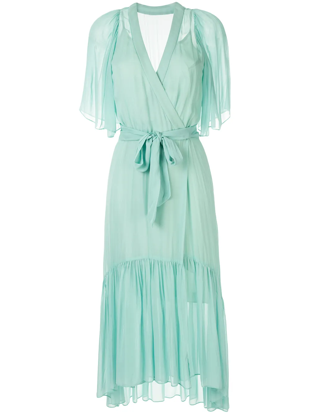ginger and smart activist wrap dress