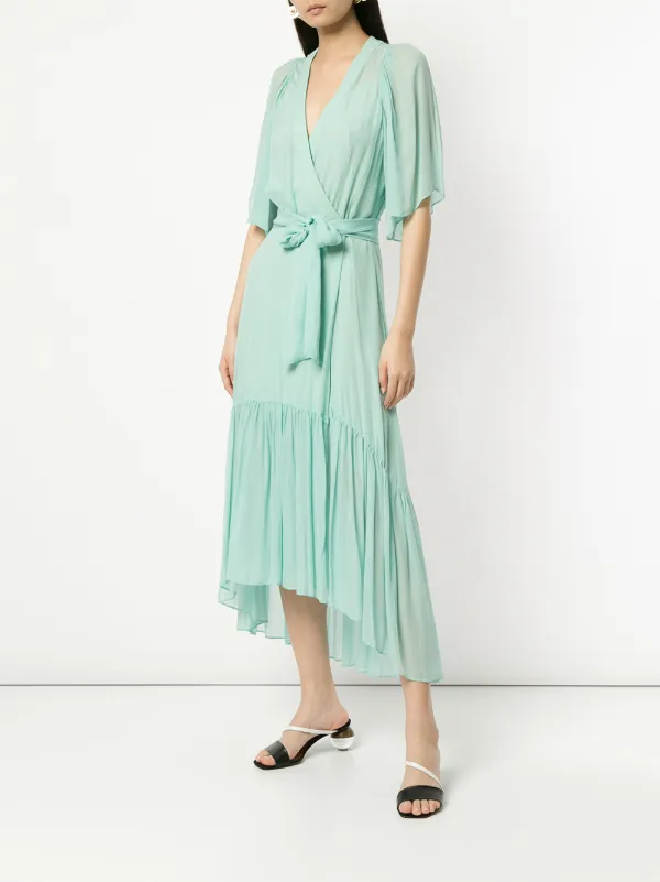 ginger and smart activist wrap dress
