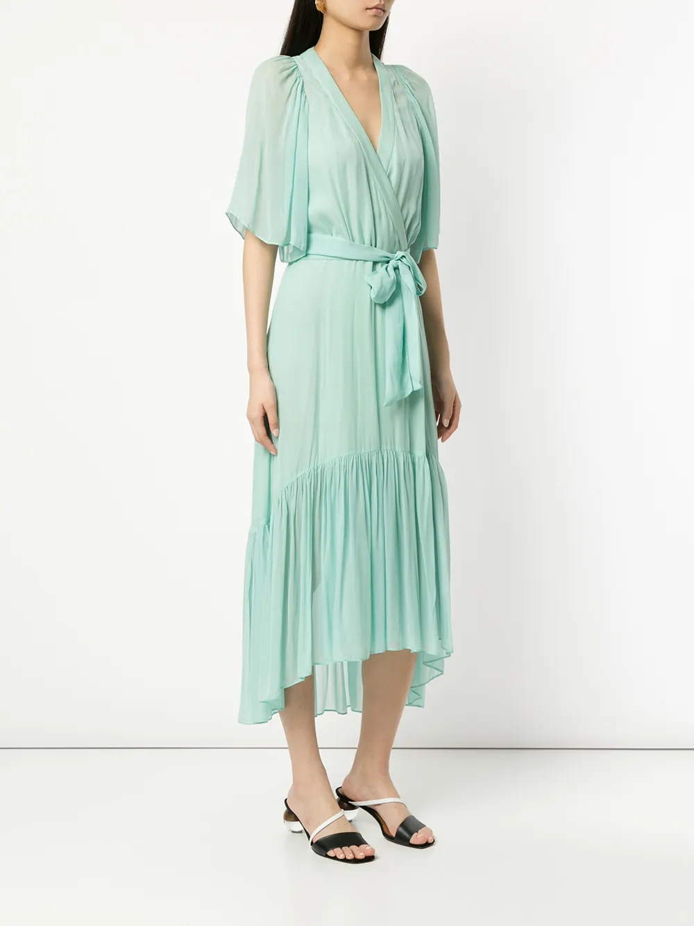 ginger and smart activist wrap dress