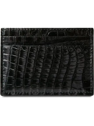 gucci crocodile card case