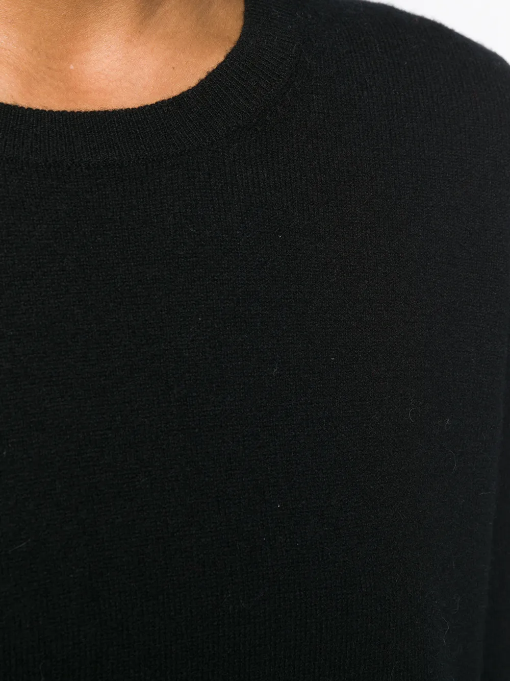 Allude getailleerde trui Zwart