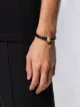 Image 2 of Alexander McQueen skull leather bracelet