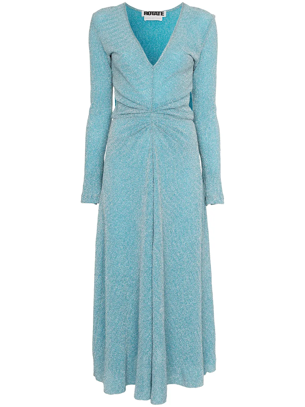 Rotate pleat detail waist maxi dress $208 - Shop SS19 Online - Fast Delivery, Price