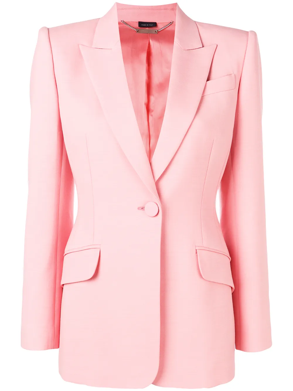 Alexander McQueen Strukturierter Blazer - Rosa