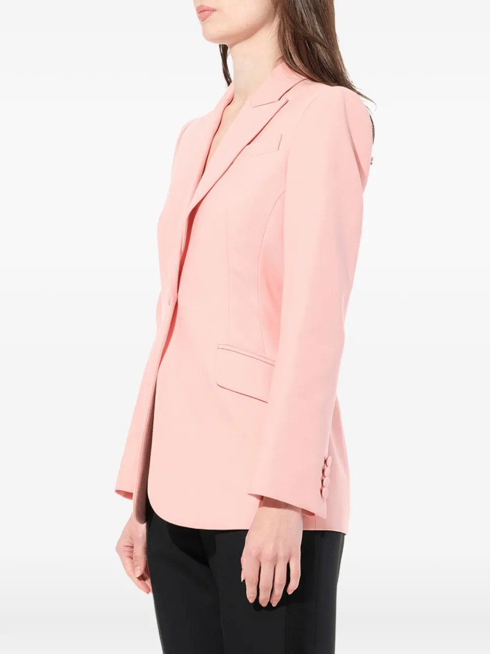  Alexander Mcqueen Strukturierter Blazer   Rosa 