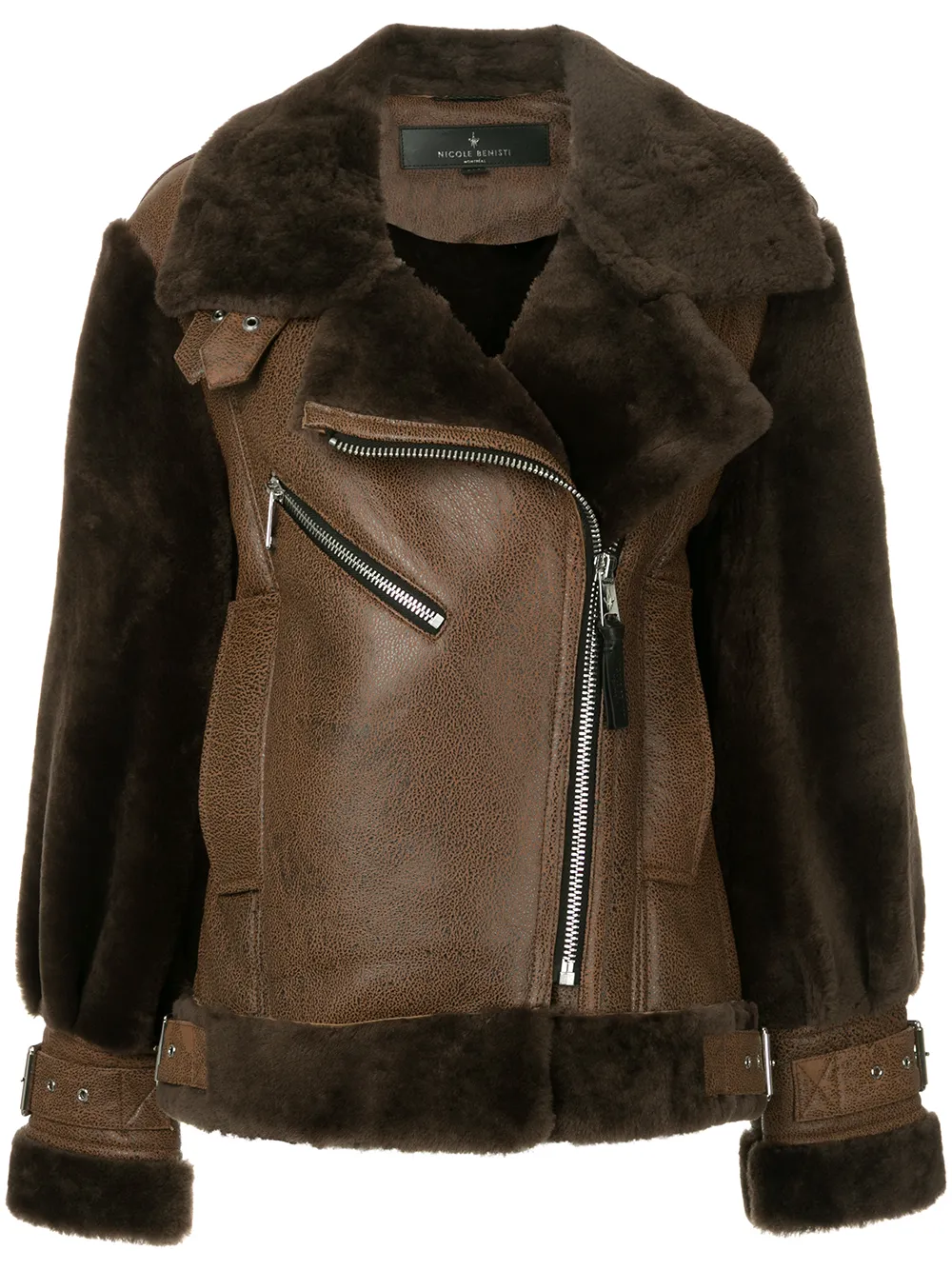 nicole benisti shearling jacket