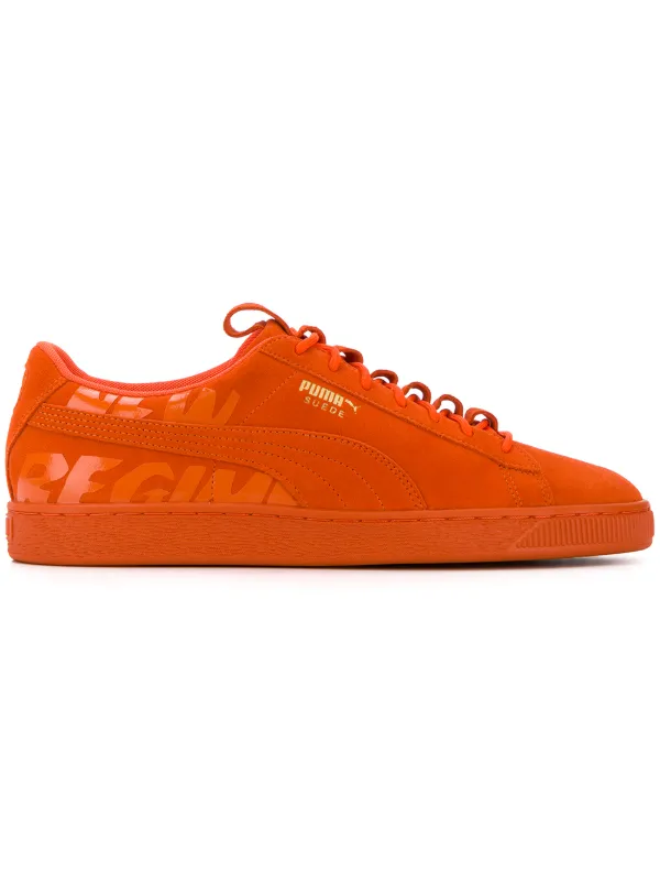 tenis puma naranja