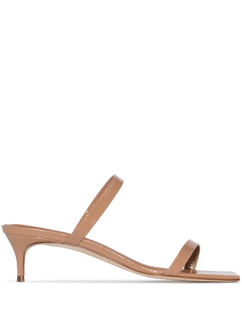By Far Sandals BY FAR THALIA 50 STRAPPY SANDALS - NEUTRALS