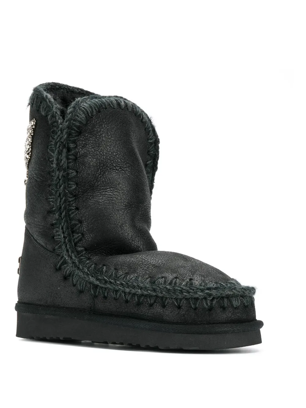 Mou Eskimo eagle patch boots £276 Mou Eskimo eagle patch boots £276