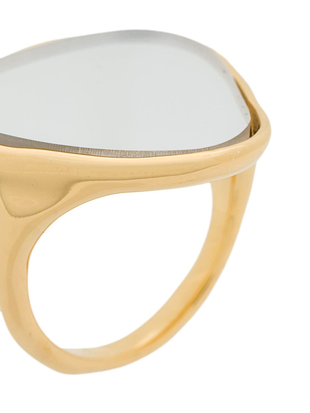 Shop Aurelie Bidermann Ciotollo Ring In Gold
