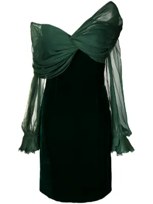 Vintage Long Black Dress