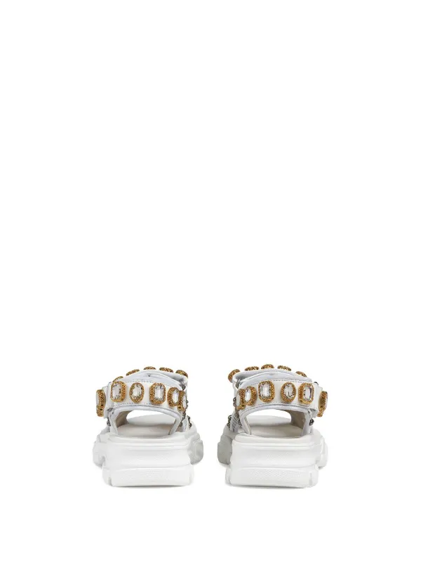 gucci crystal sandals