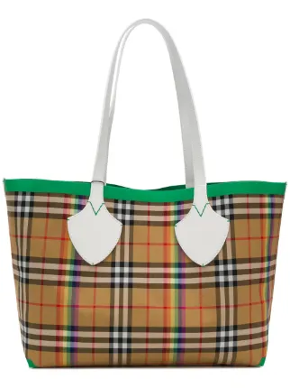 burberry tote rainbow