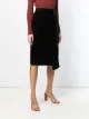 Valentino Pre-Owned 1980's velvet pencil skirt