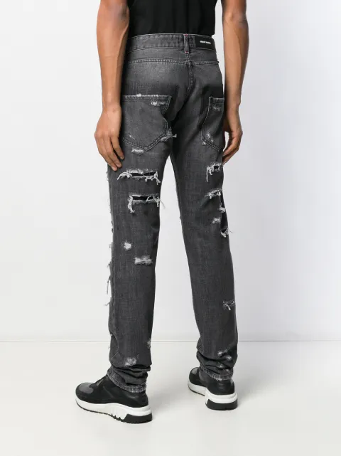 philipp plein ripped jeans