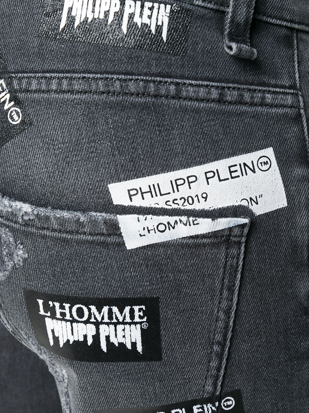 фото Philipp plein джинсы с логотипом