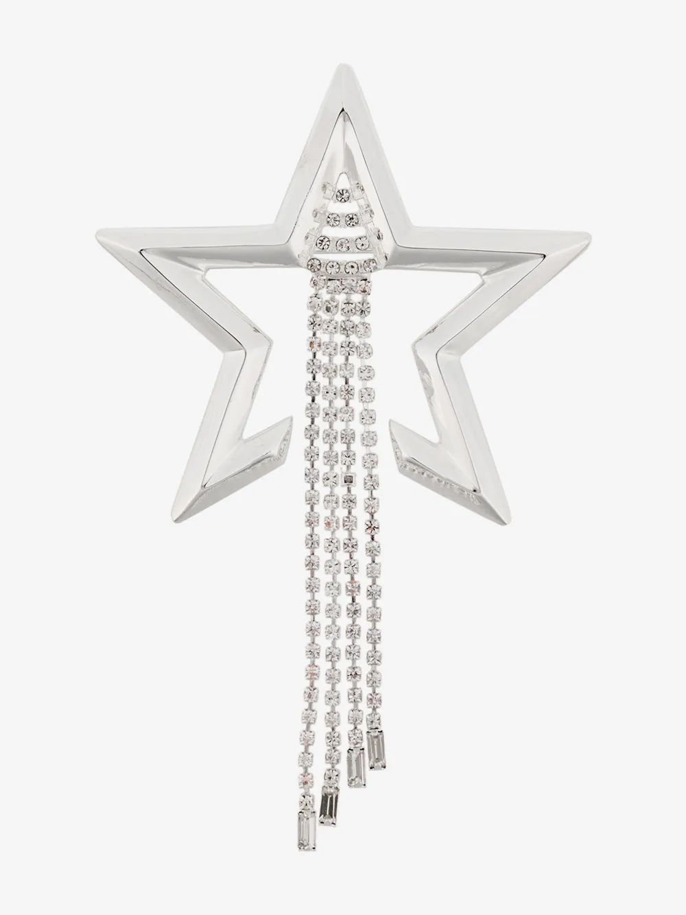 Star drapped brooch