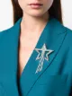 Image 2 of Coup De Coeur Star drapped brooch