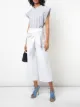 Image 2 of Tibi compact demi cropped trousers