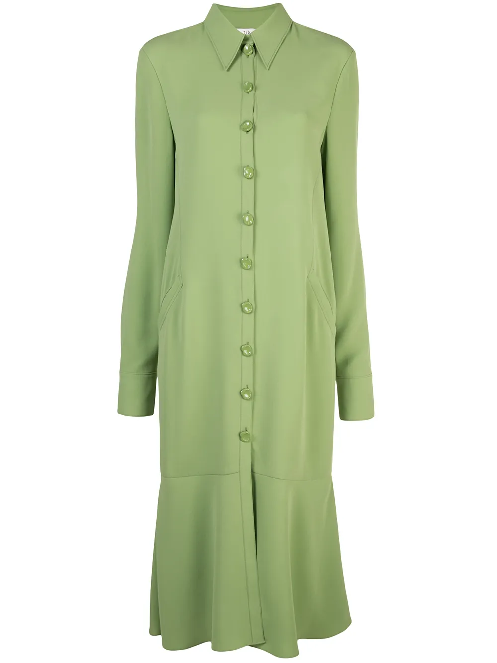 Tibi Spring Maxi Shirtdress - Farfetch