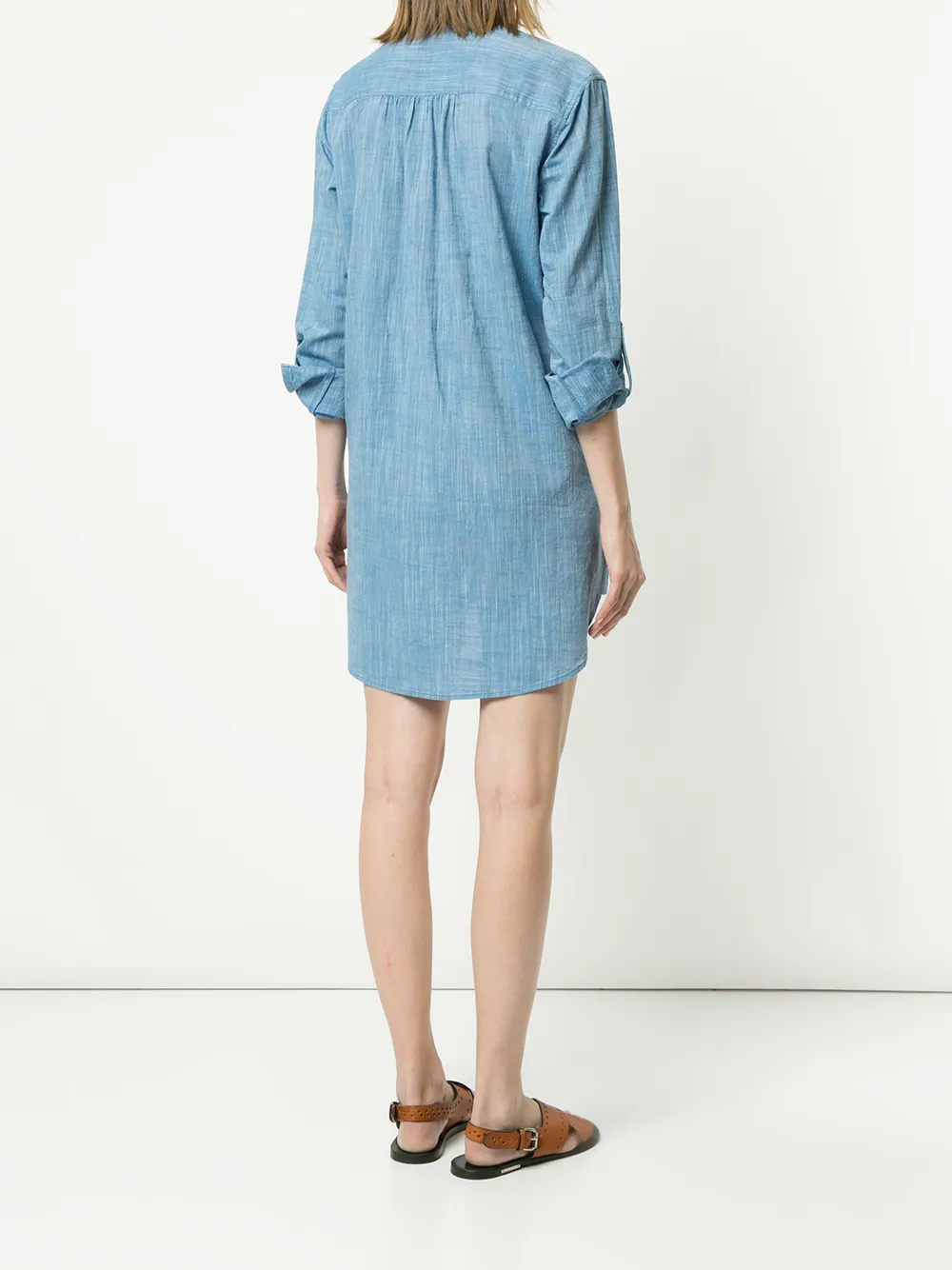 Seafolly Boyfriend Beach Shirt Blauw