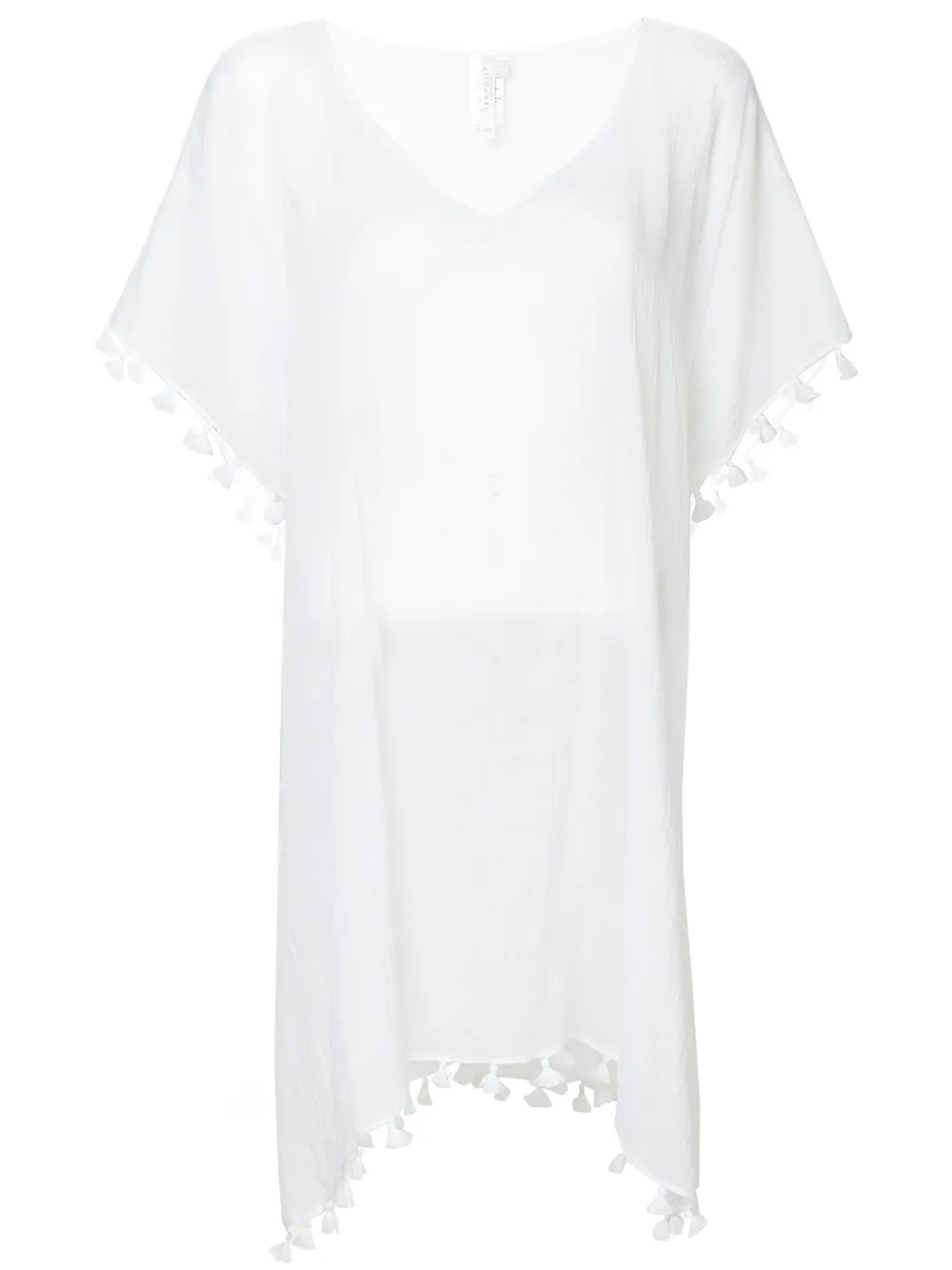 Seafolly Amnesia Kaftan | White | Image 1