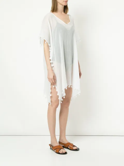 Seafolly Amnesia Kaftan In White