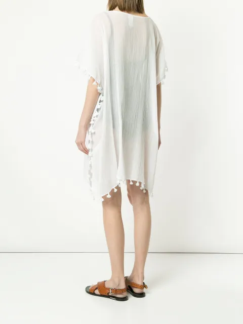 Seafolly Amnesia Kaftan In White