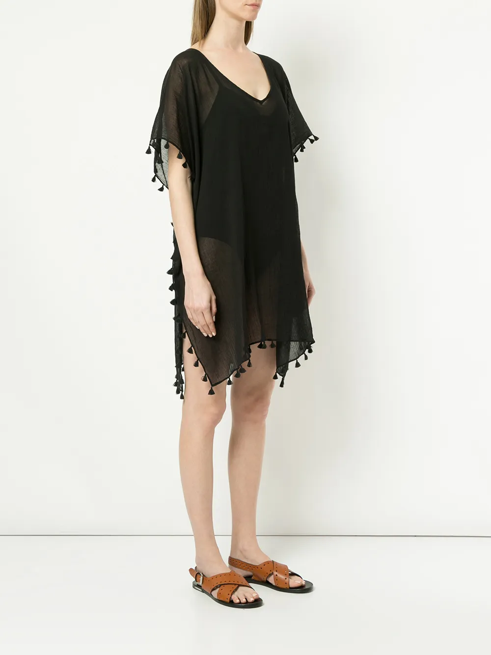  Seafolly Amnesia Kaftan - Black 