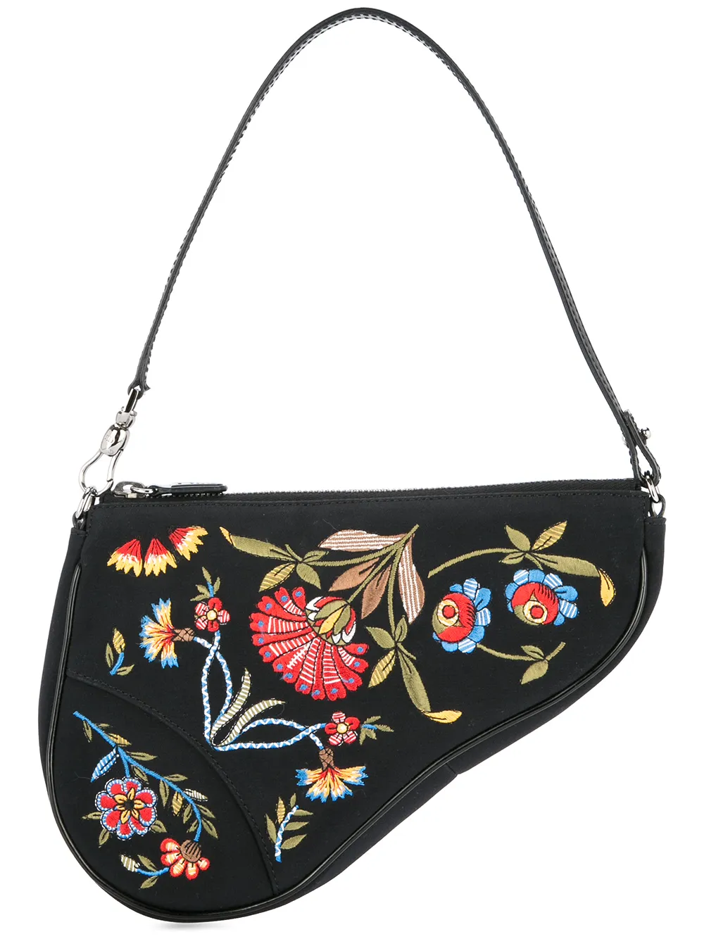 Dior saddle hotsell embroidered bag