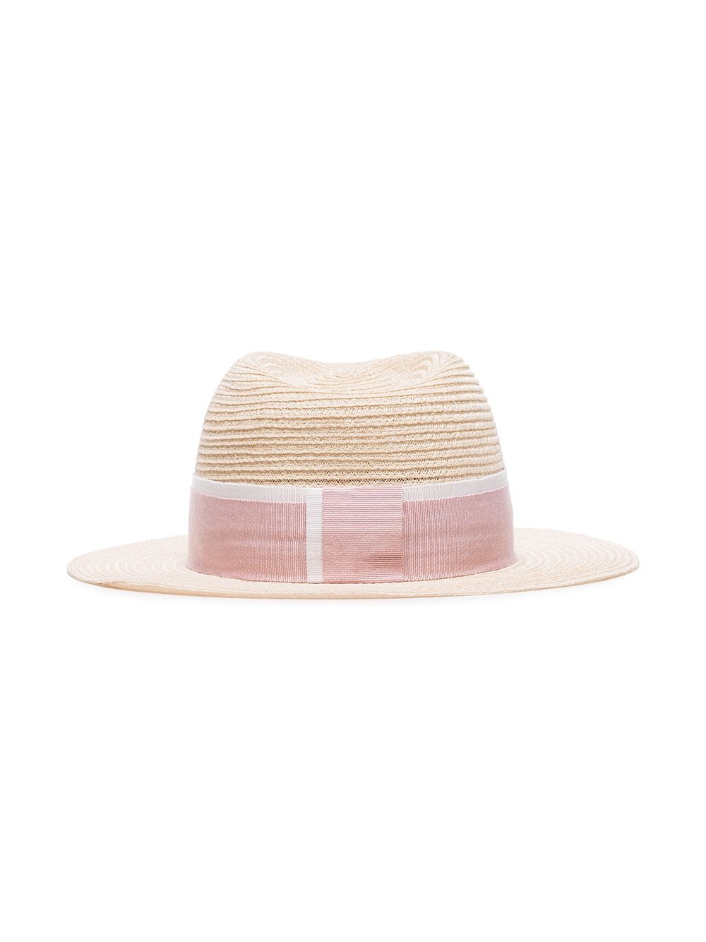 фото Maison michel декорированная соломенная шляпа с логотипом